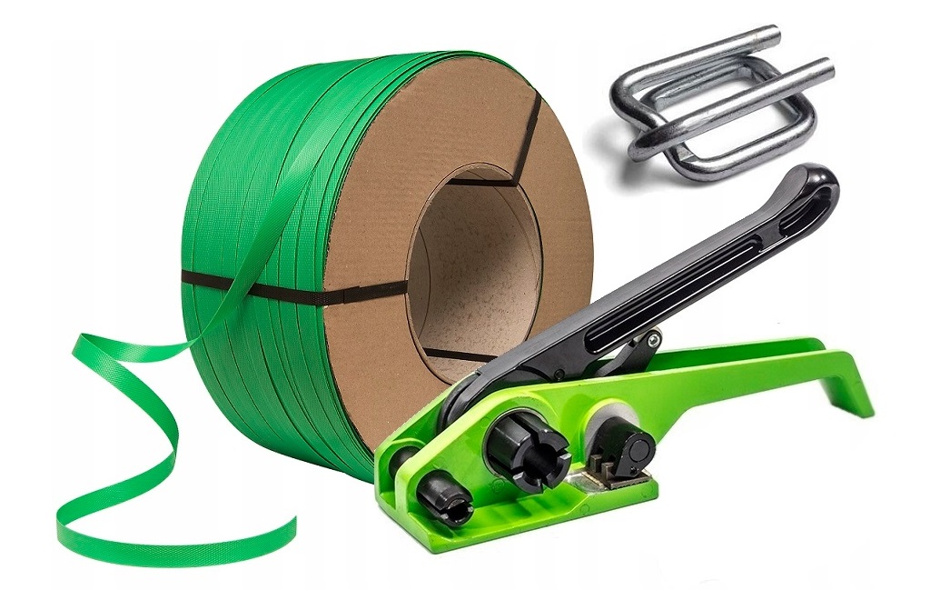 19 mm Zelená Balicí Spínací Páska Pp Bandownica Pro Palety