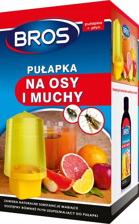 

Pułapka Na Osy I Muchy + Płyn Duża Wabik Bros