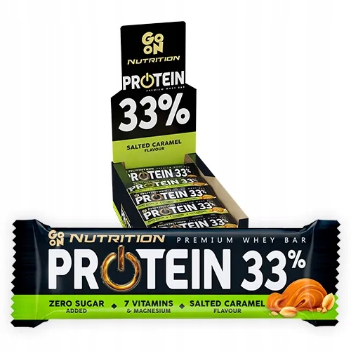 Proteinová tyčinka Go On Nutrition Protein Bar 33% proteinová krabička 25x50 g