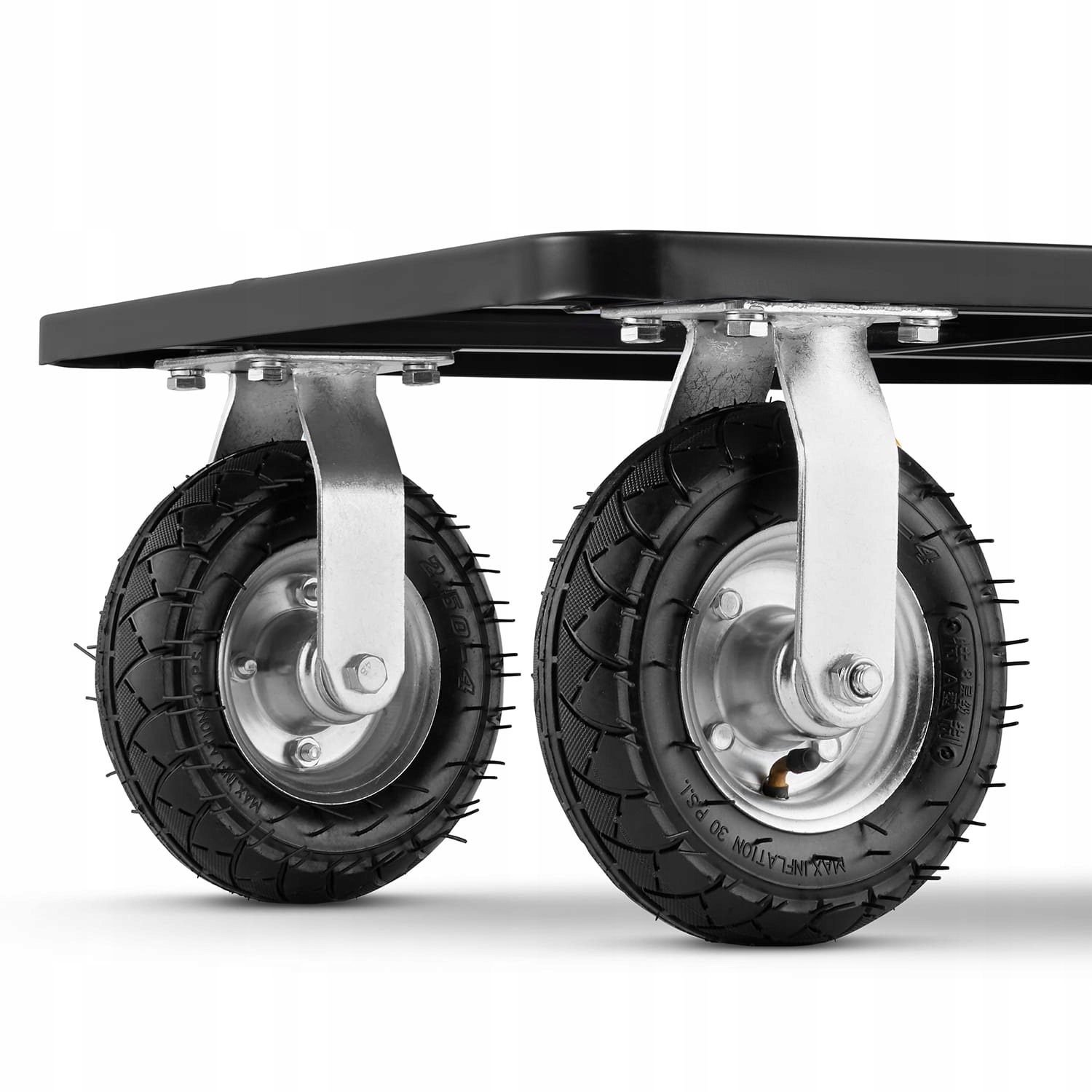 Wózek magazynowy transportowy składany pompowane koła HIGHER PRO 300kg LH10-300-P — 19
