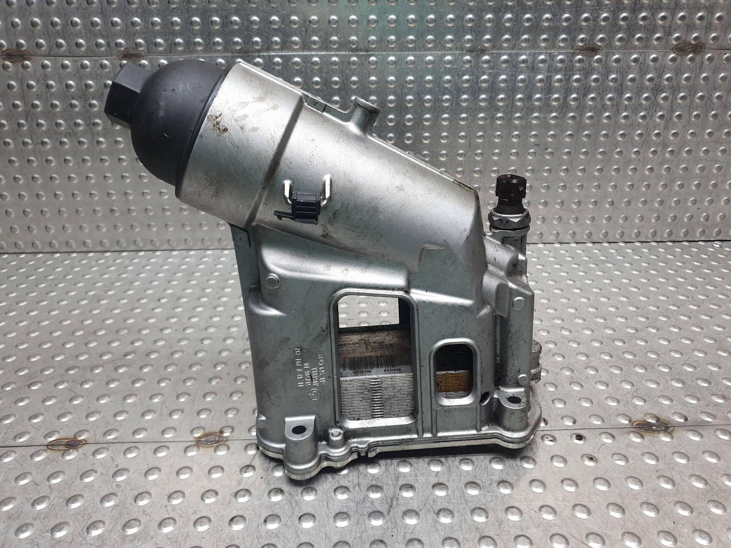 oil filter holder 7797392 BMW E60 E61 E81 E82 E84 E87 E90 E91 2.0D N47