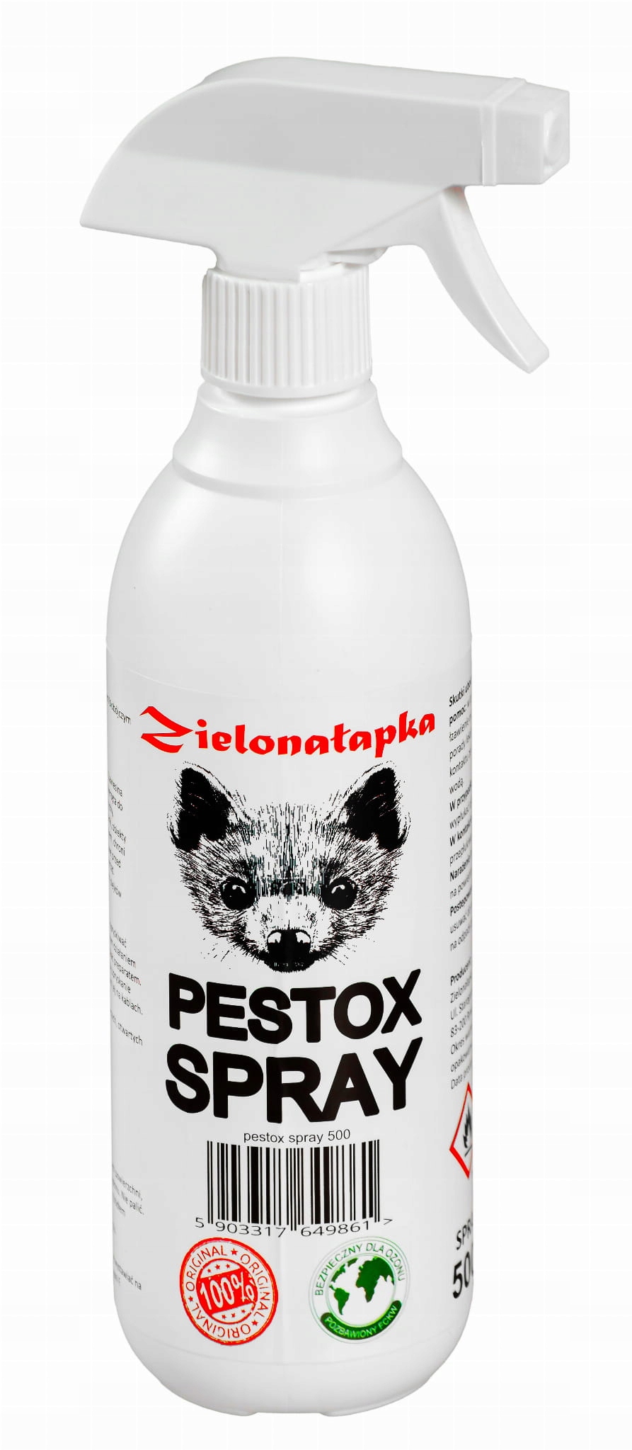 

Odstraszacz na kuny gryzonie Płyn Środek 500ml