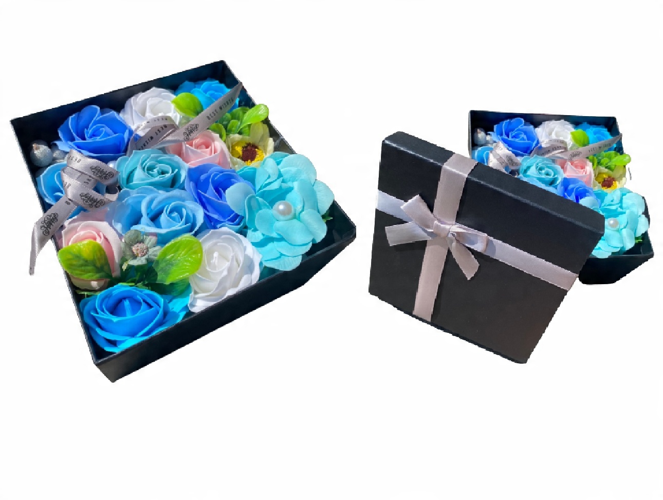 

Flower Box mydlany kwiatowy Dzień Matki Kobiet
