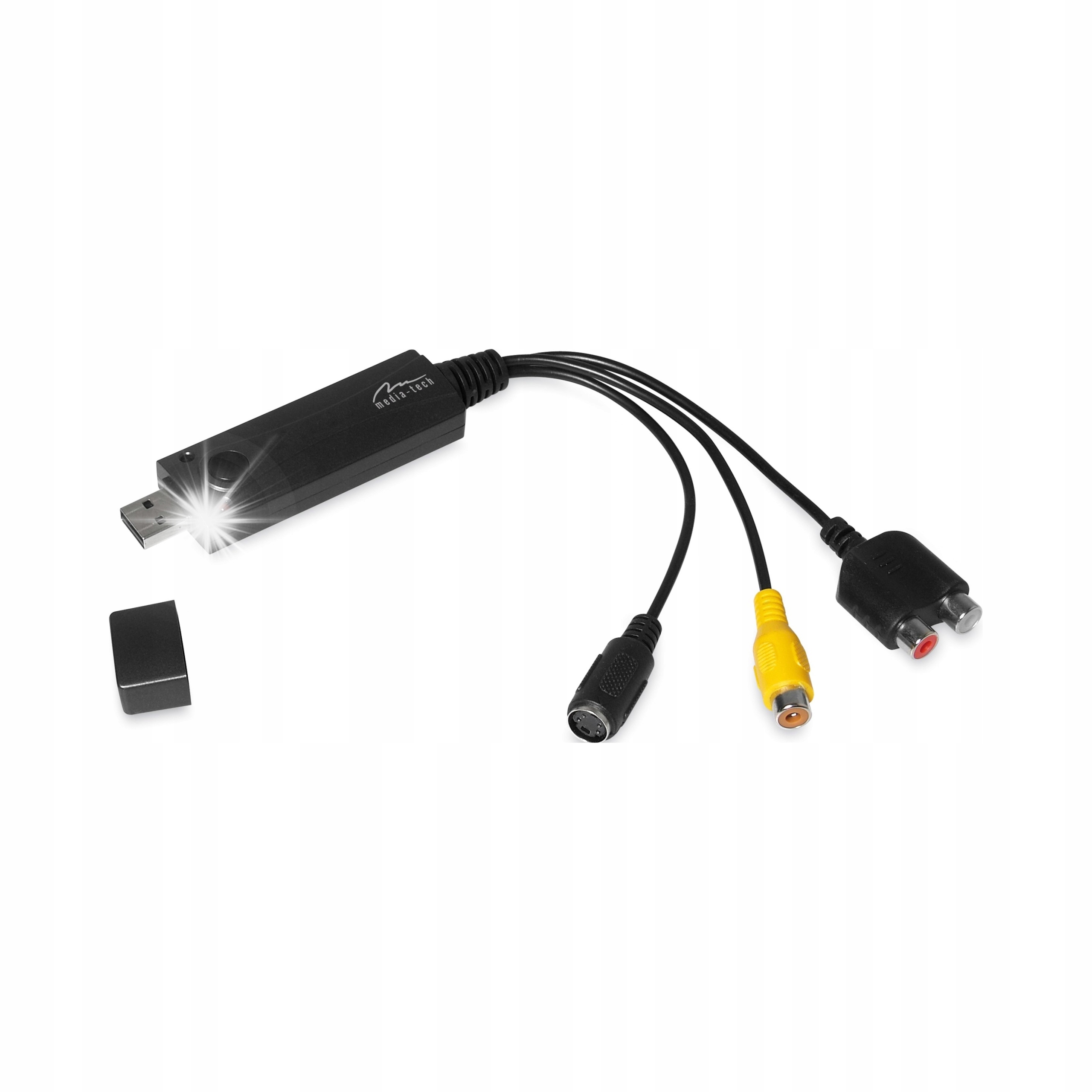 Ripped VHS для ПК конвертер аудио видео сигнала Grabber Media-Tech MT4169