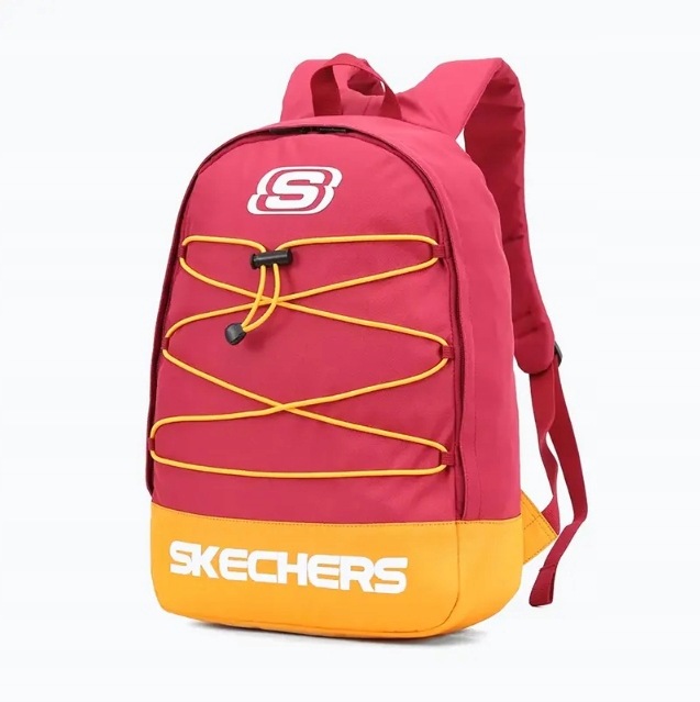 Batoh Sportovní Skechers Pomona Velký Červený Unisex Objem 18 L