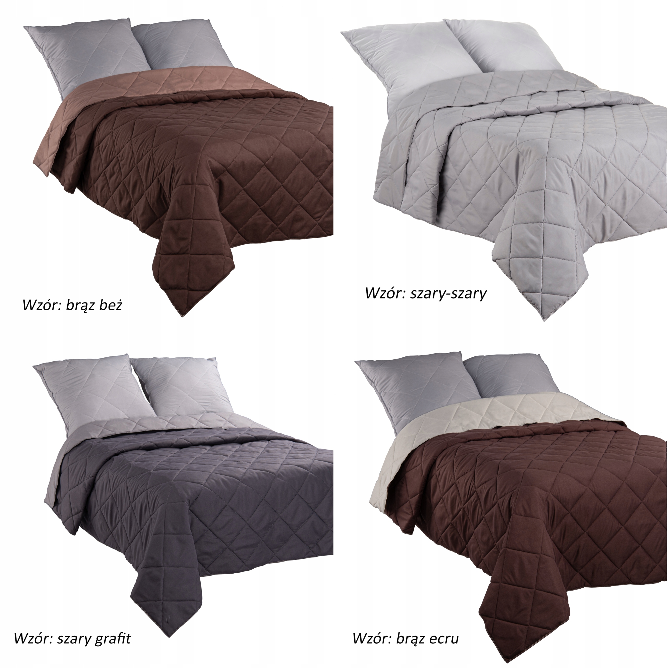 NARZUTA PIKOWANA NA ŁÓŻKO DWUSTRONNA 170X210 KAPA Kod producenta narzuta dwustronna 170x210