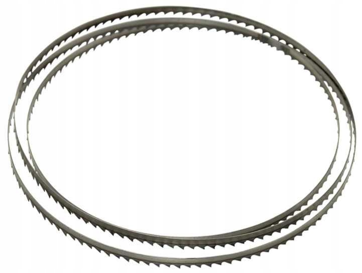 Piła taśmowa do drewna z hartowanymi wierzchołkami