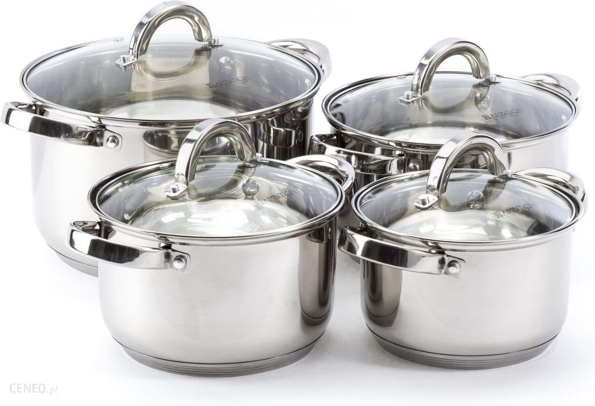 Hrnce Ambition Berry komplet sada Indukce 8 ks