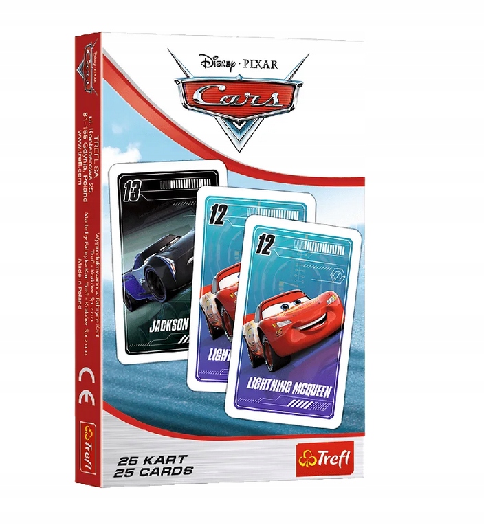 

Karty Do Gry Piotruś Cars 3 Auta Gra Trefl