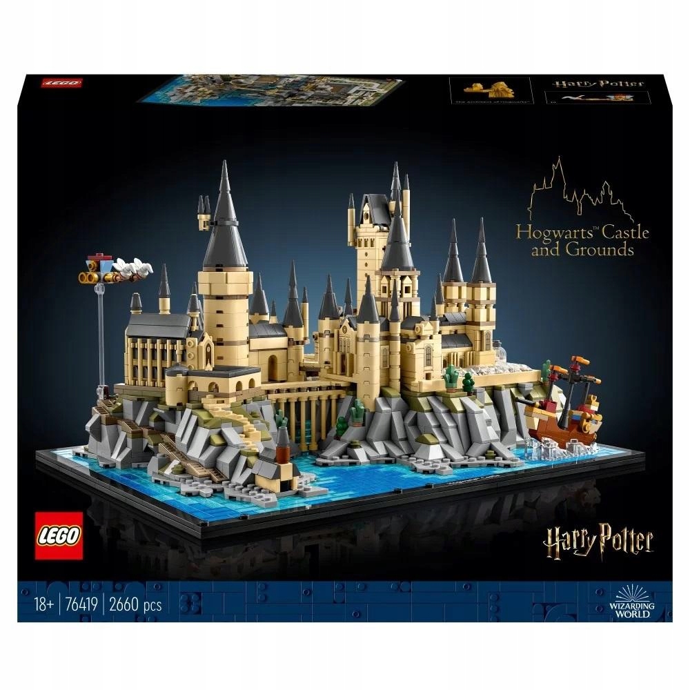 Lego(r) Harry Potter 76419 Zámek Hogwarts a Błonia – model