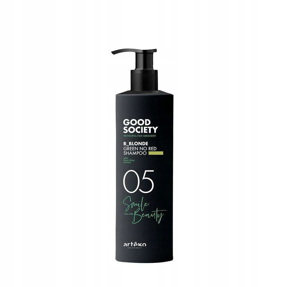 Szampon Artego Good Society 05 B_Blonde Green No Red neutralizujący