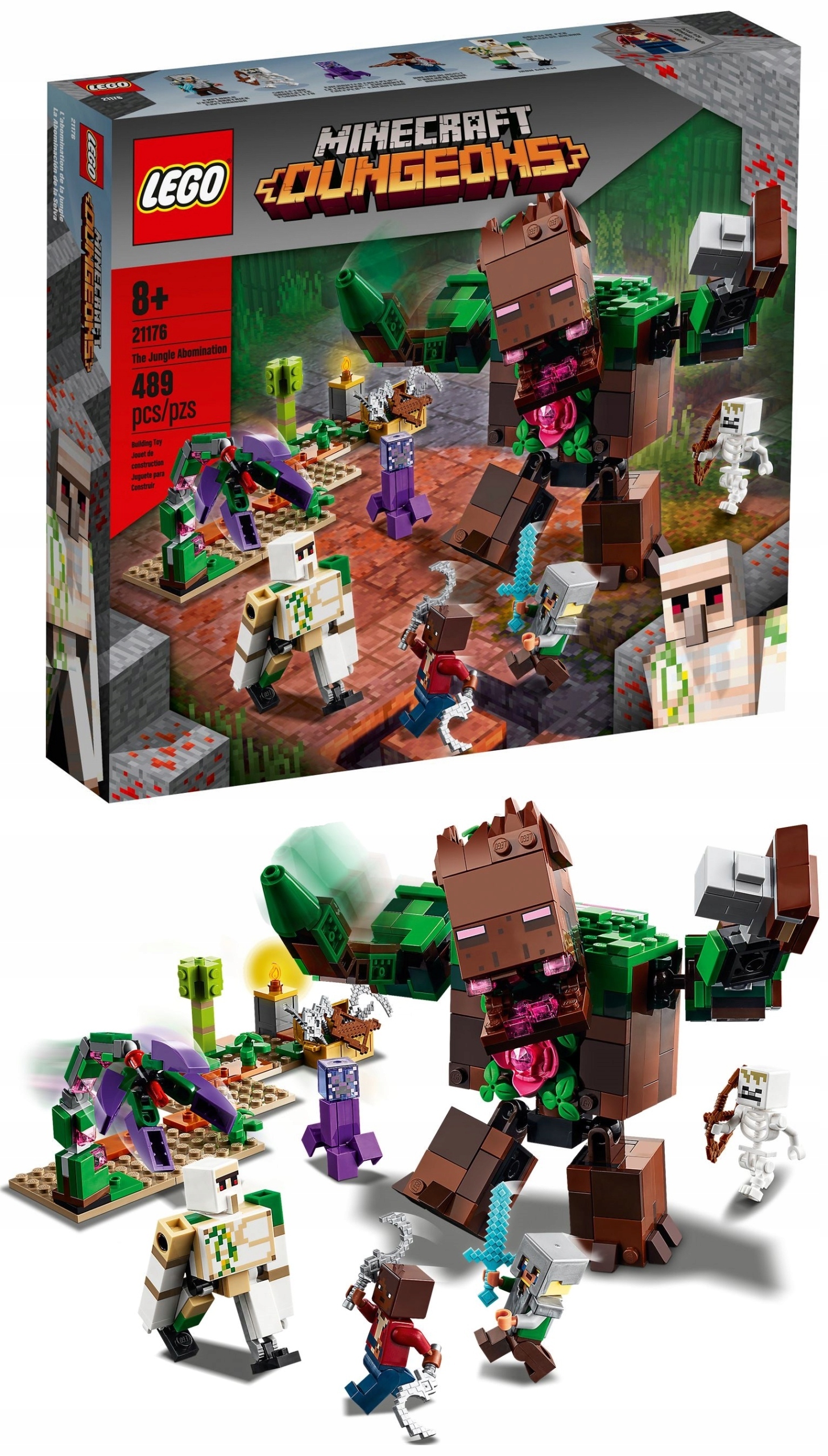 LEGO Minecraft 21176 Postrach Dżungli