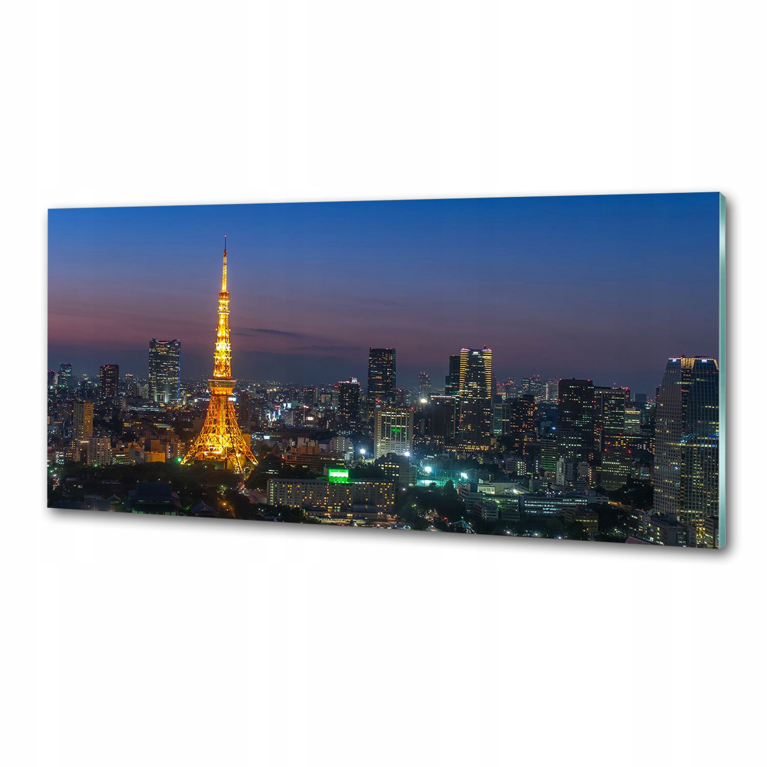 Panel do kuchyne Tokijská veža 125x50 cm Lepidlo