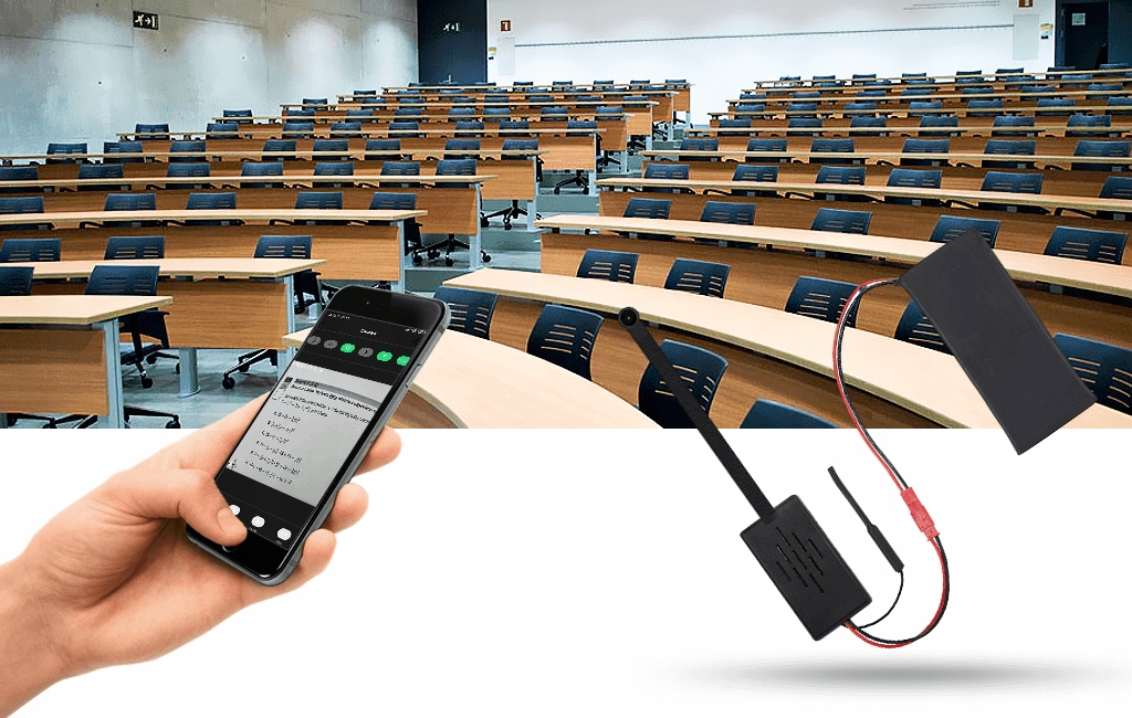 Mini Špionážní Kamera Skrytá Ip Wifi Náhled Na Dálku K Textu Na Zkoušku