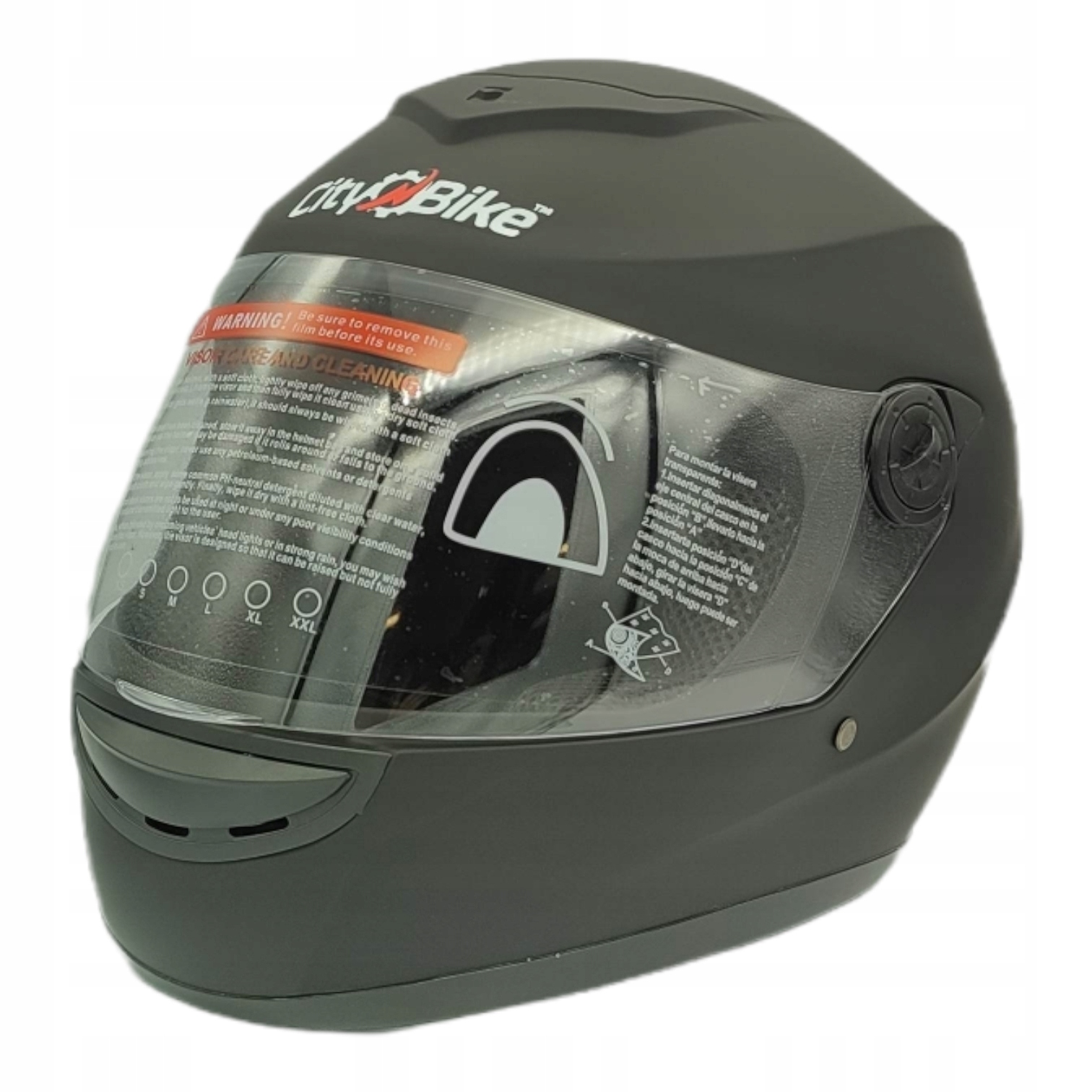 

Kask Na Skuter Motocykl Integralny Pełny S