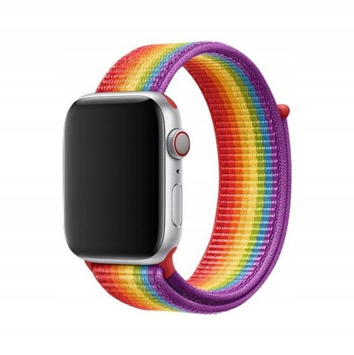 PASEK OPASKA APPLE Watch 44 / 42 mm PRIDE EDITION Materiał tworzywo sztuczne