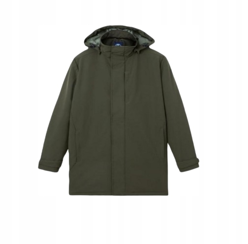 North Sails Zelená Parka S Kapucí Městská Se Zipem M Kwo