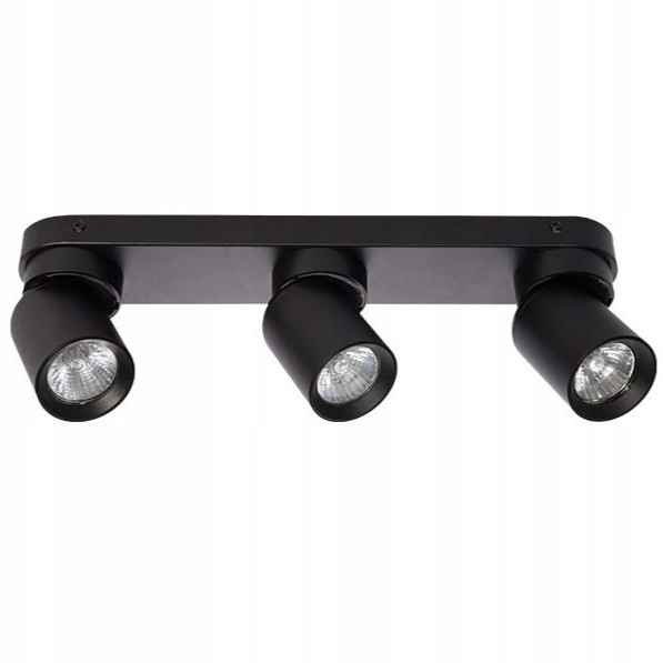 Stropní svítidlo černá, moderní spoty do kuchyně kancelářské jídelny Timo 3