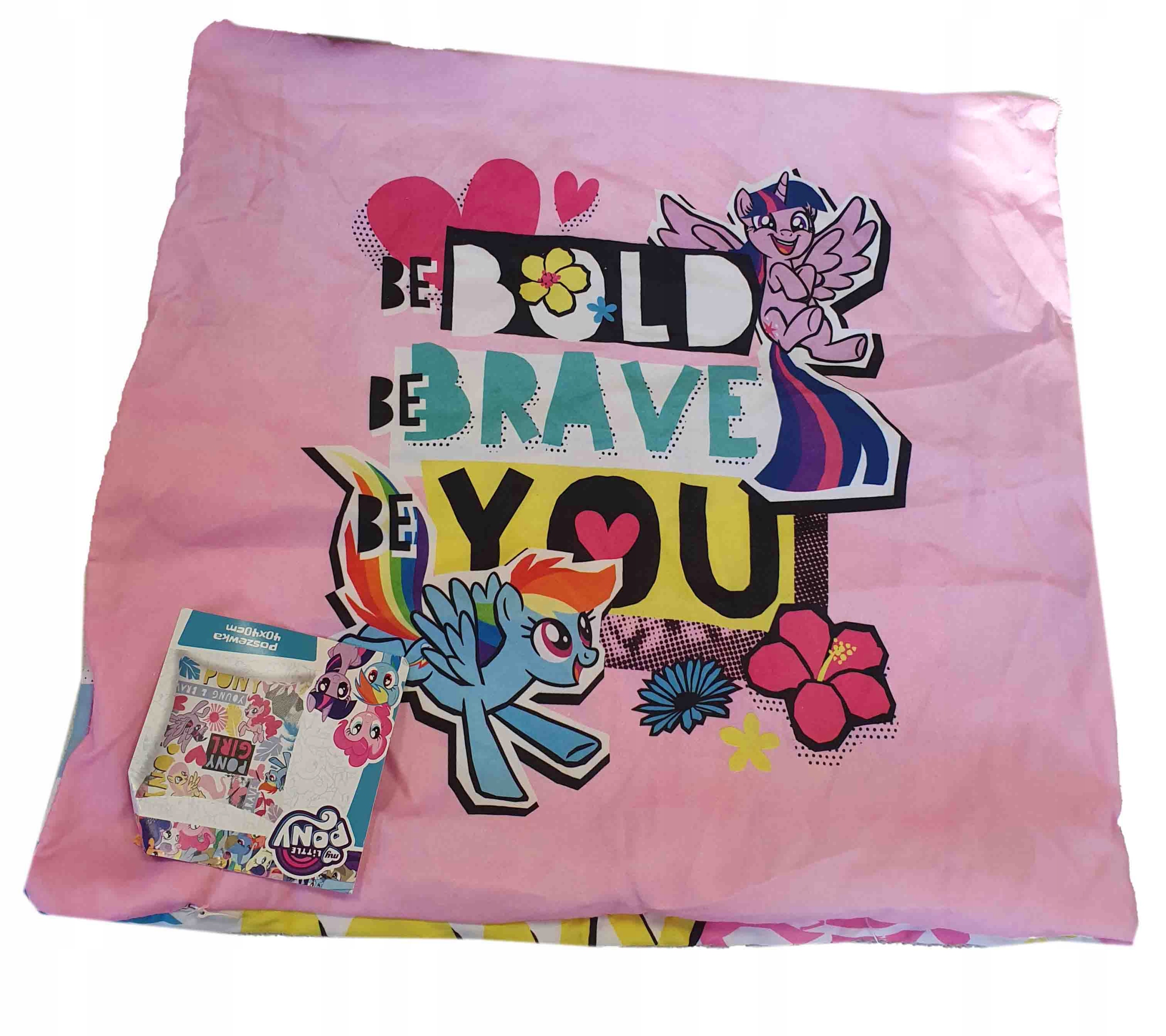 POSZEWKA NA PODUSZKĘ PONY 40 X 40 CM