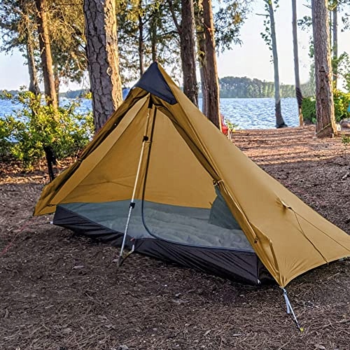 NIGHT CAT Plecakowy Namiot Ultralekki Wodoodporny Dla 1 2 Osób Camping — miniatura 6