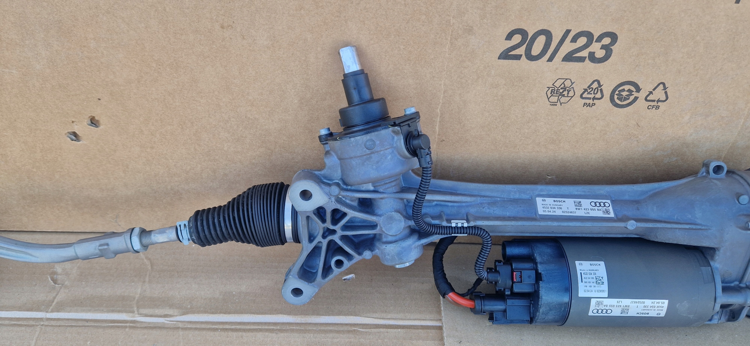 servo control AUDI A4 B9 A5 8W 8W1423055BA 8W0909144E as new KPL