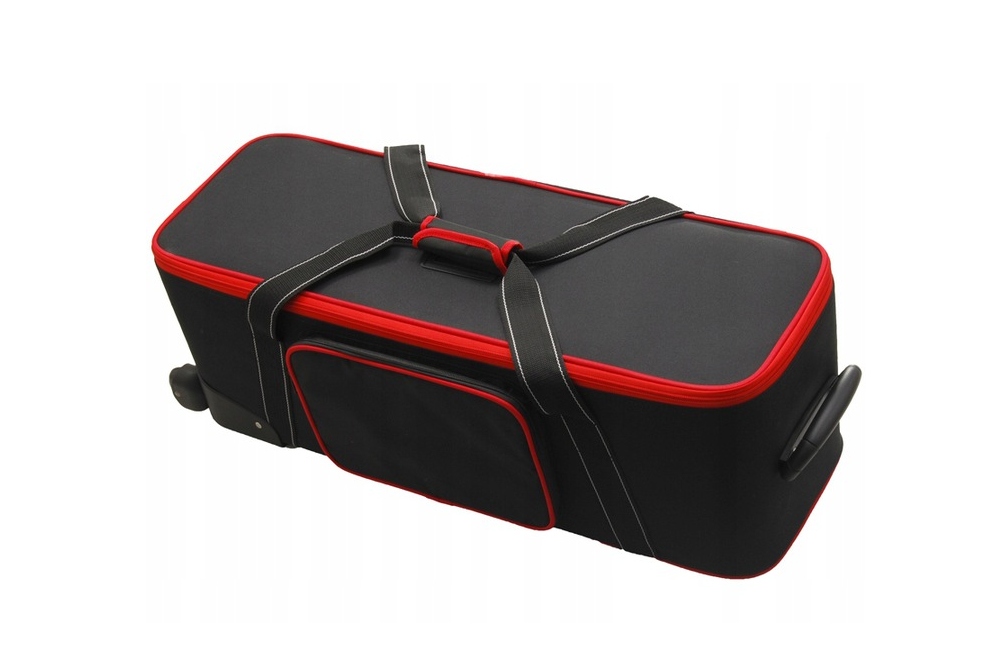 Mocna Walizka Studyjna Na Kółkach Torba Na 3 Lampy I 3 Statywy 803 A502