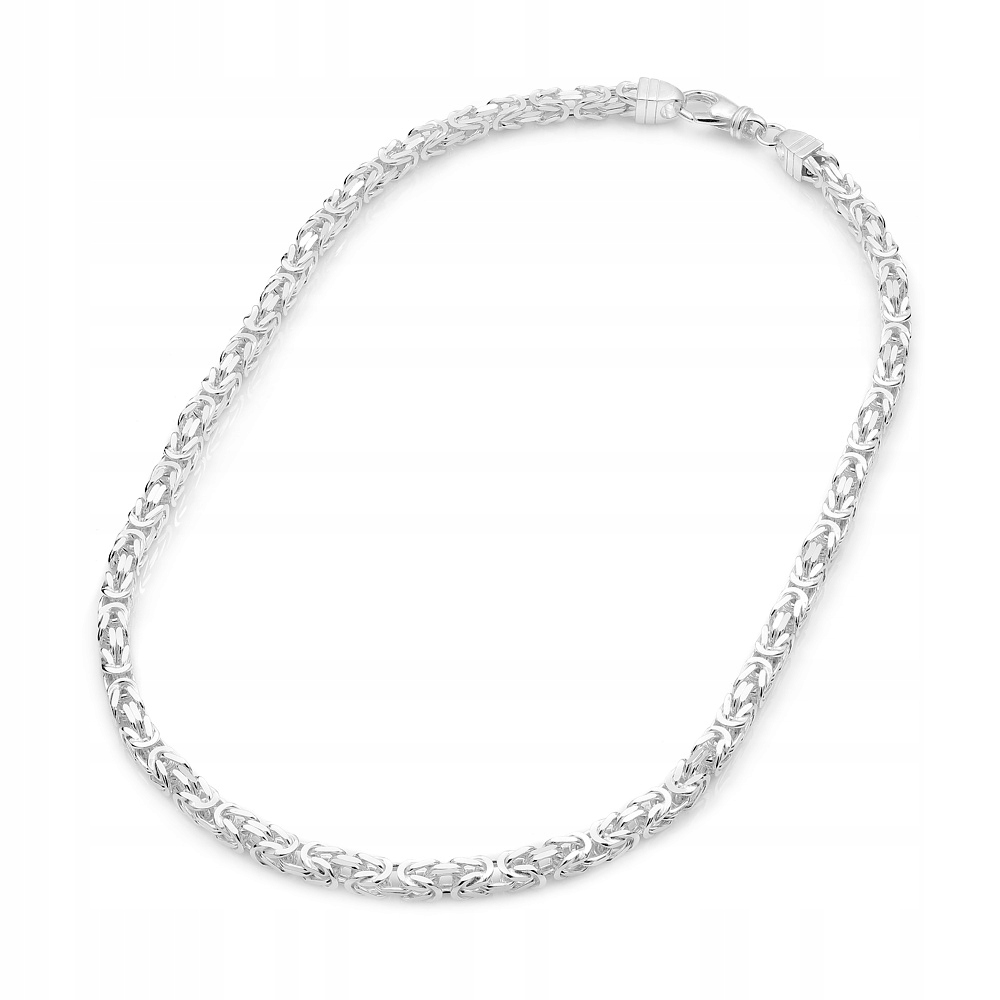 Stříbrný Řetízek Královská Vazba 6 mm 55 cm 925