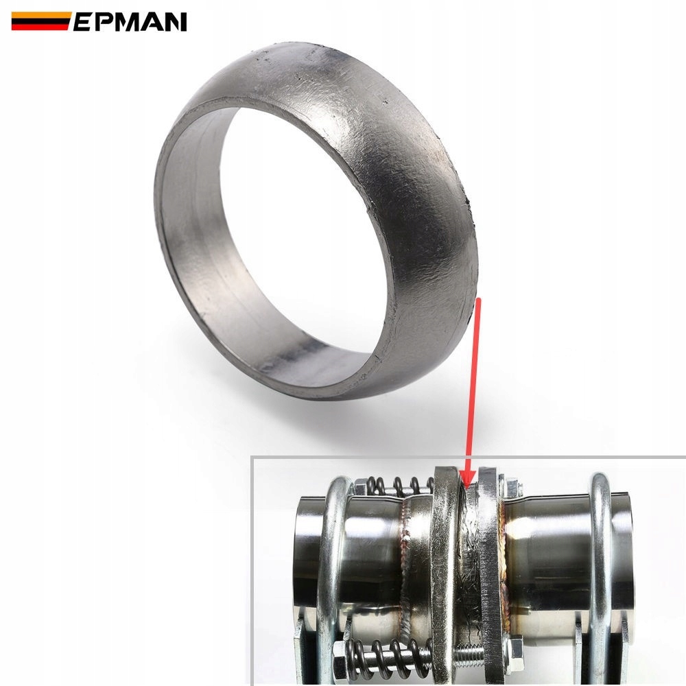 Uszczelka grafitowa do rury kołnierza wydechu 51mm Producent części Epman