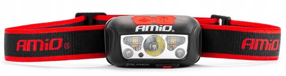 LATARKA LED NA CZOŁO TURYSTYCZNA USB LATARKA CZOŁOWA WARSZTATOWA FAJNA Marka Amio