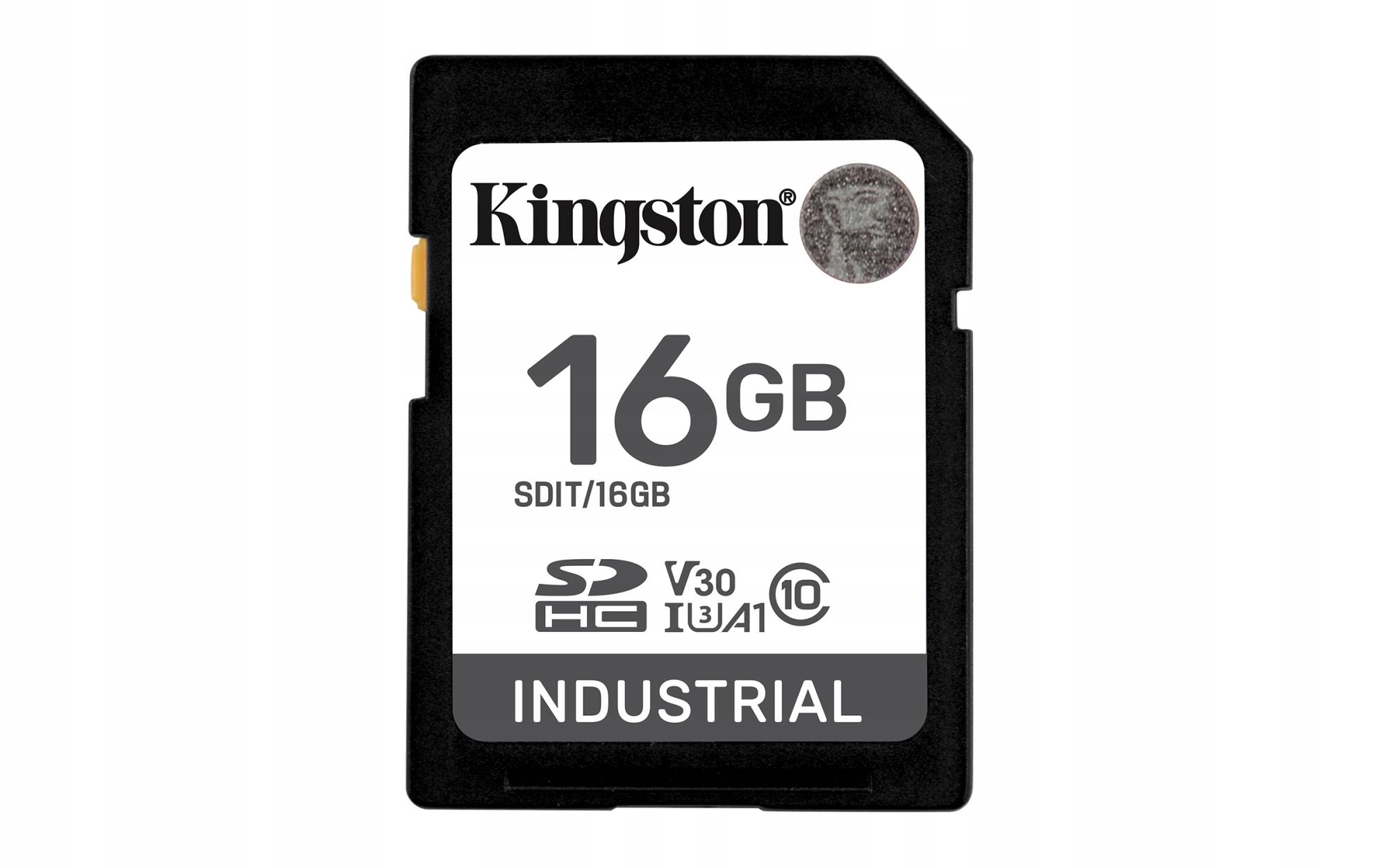 Paměťová Karta Sdhc 16GB Třída 10/SDIT/16GB Kingston