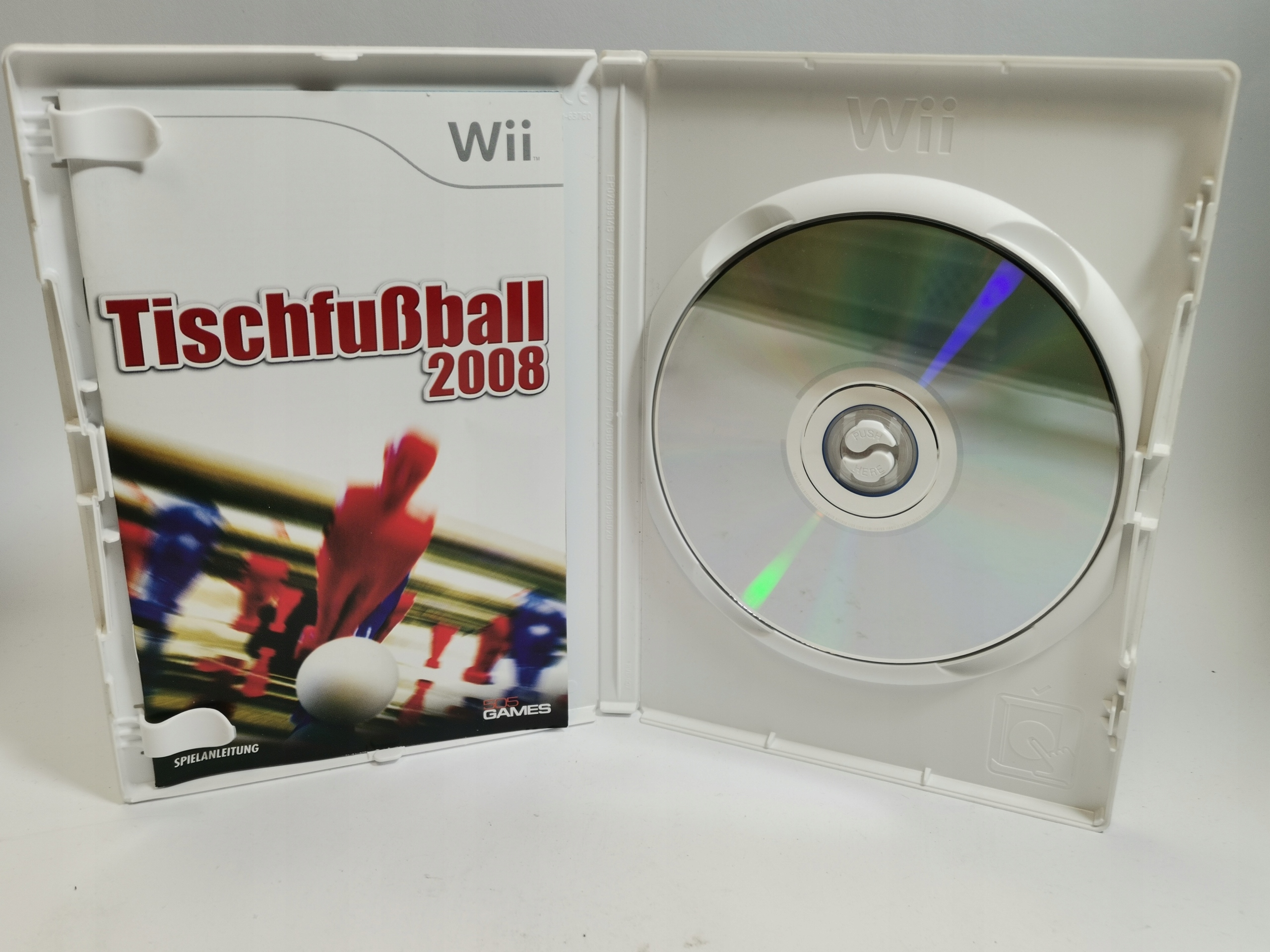PIŁKARZYKI TISCHFUßBALL 2008 Wii Tytuł PIŁKARZYKI NA WII 