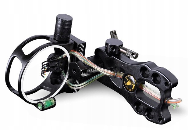 Mířidla pro kladkové luky Fast Hunter Light -5 Pins Black