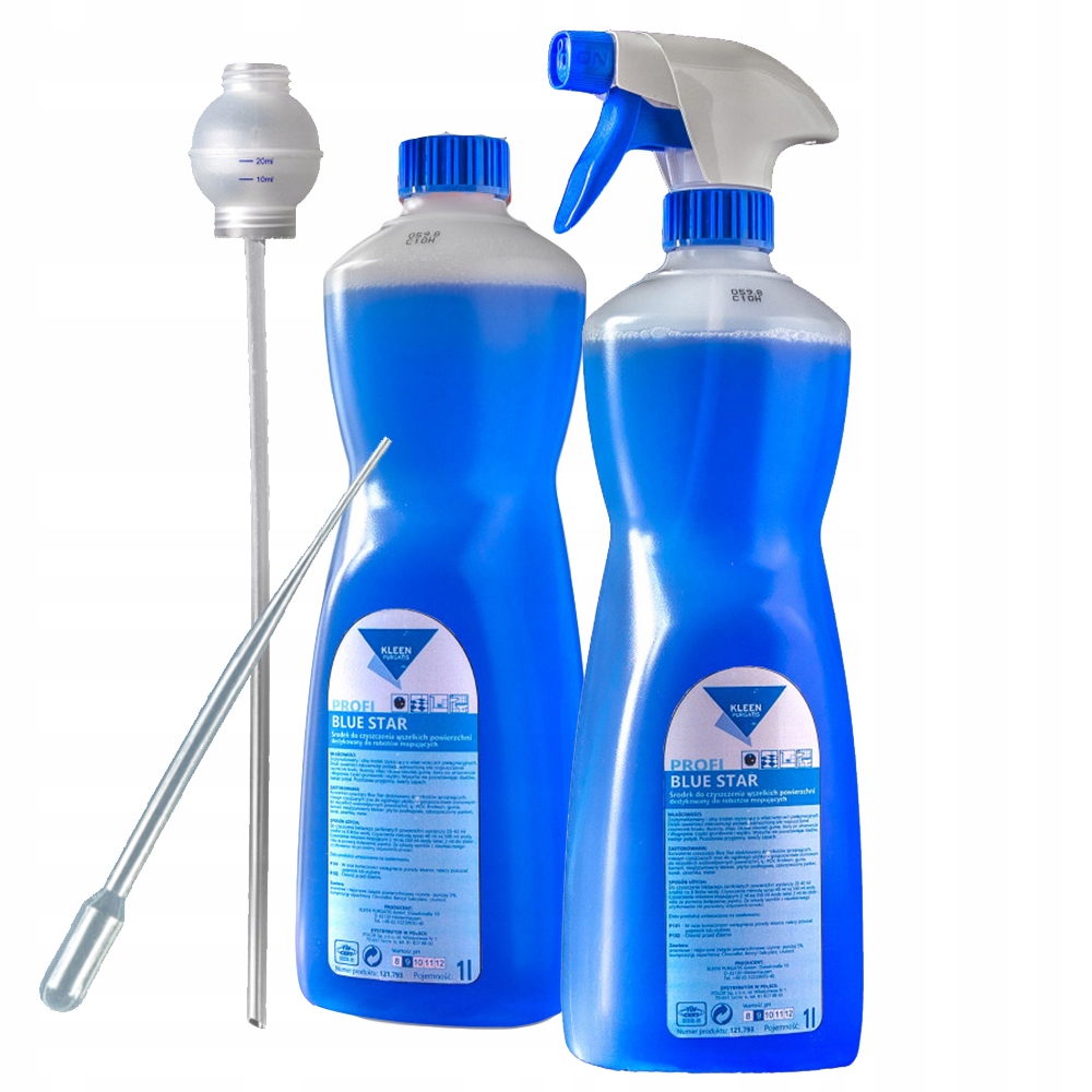 Levně Mycí kapalina Blue Star 2L Bezpečné pro Robotů mopovacích vysavačů sada