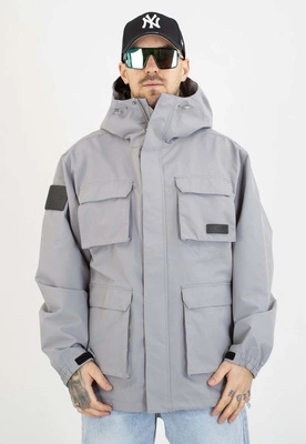 Zimní bunda Prosto Cargo tmavě šedá