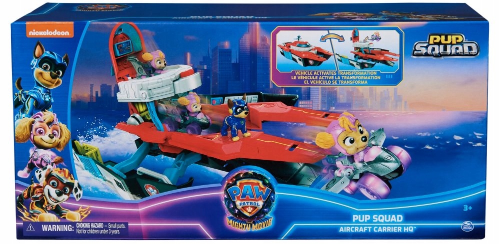 Psi Patrol Transformujący pojazd powietrzny Aircraft Kwatera Skye Chase Długość (cm) 38 cm