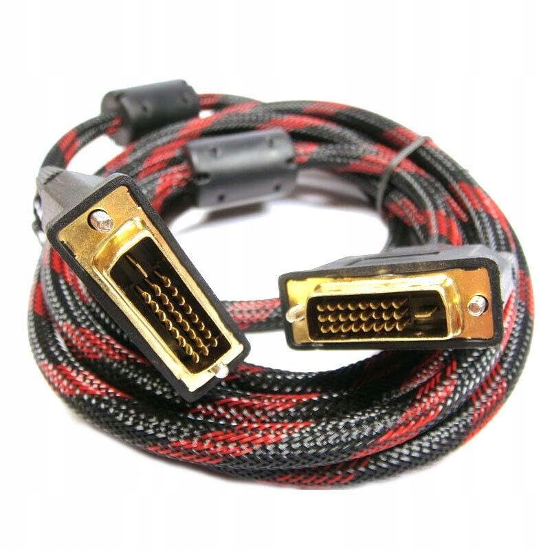 272 Kabel Przewód DVI-DVI ver. 24+1 Do Monitora 2m