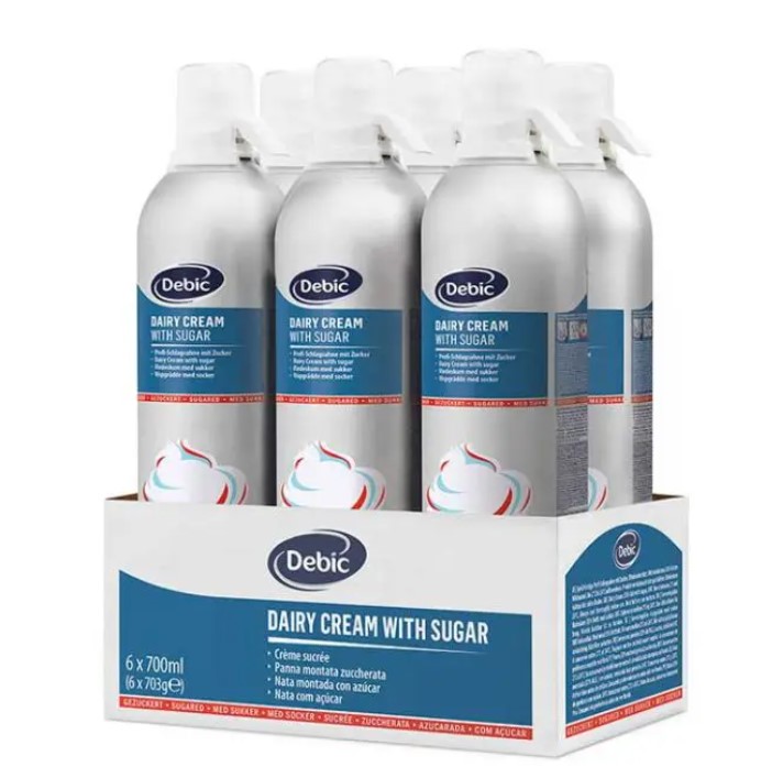 Levně Bita Smetana Debic sladká 700 ml 6kusů 6-balení