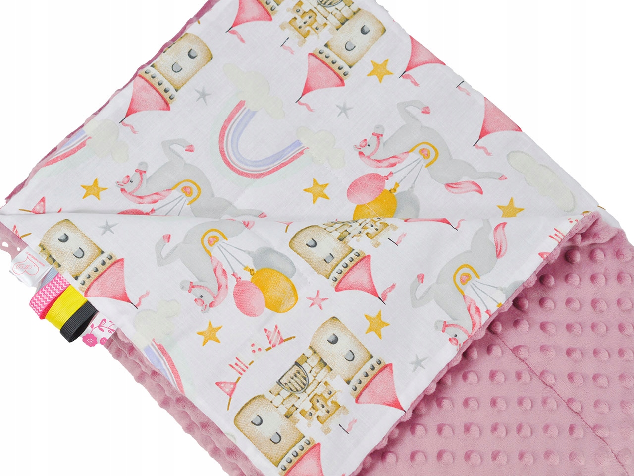 

Kocyk Minky kołderka 75x100 dla dzieci na lato