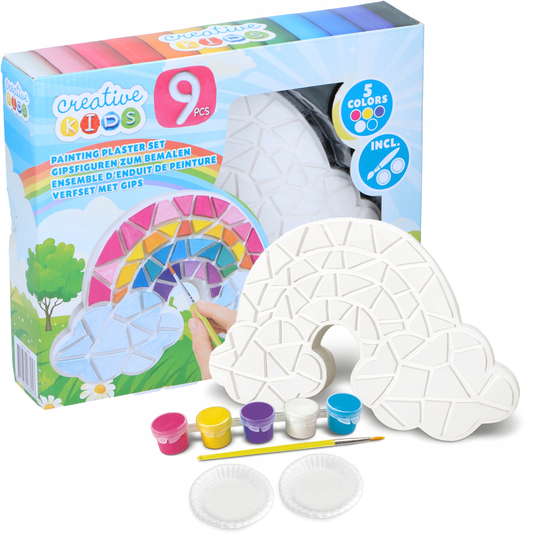 

Figurki Do Malowania Zestaw Kreatywny Tęcza