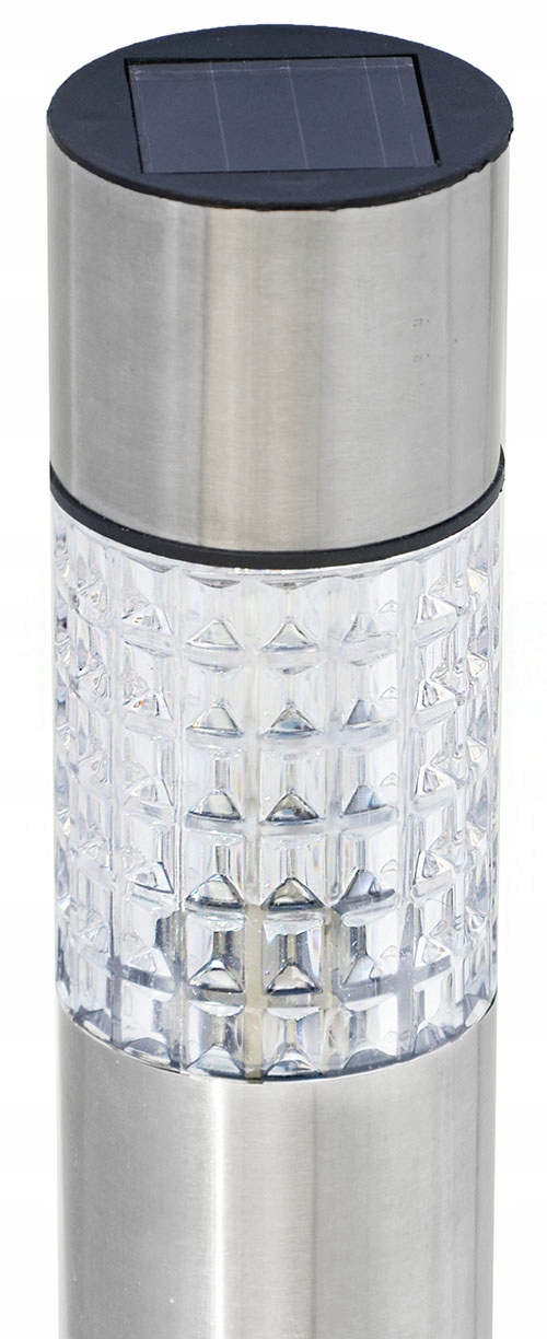 

lampa solarna słupek Inox dekor tuba ogrodowaP-315