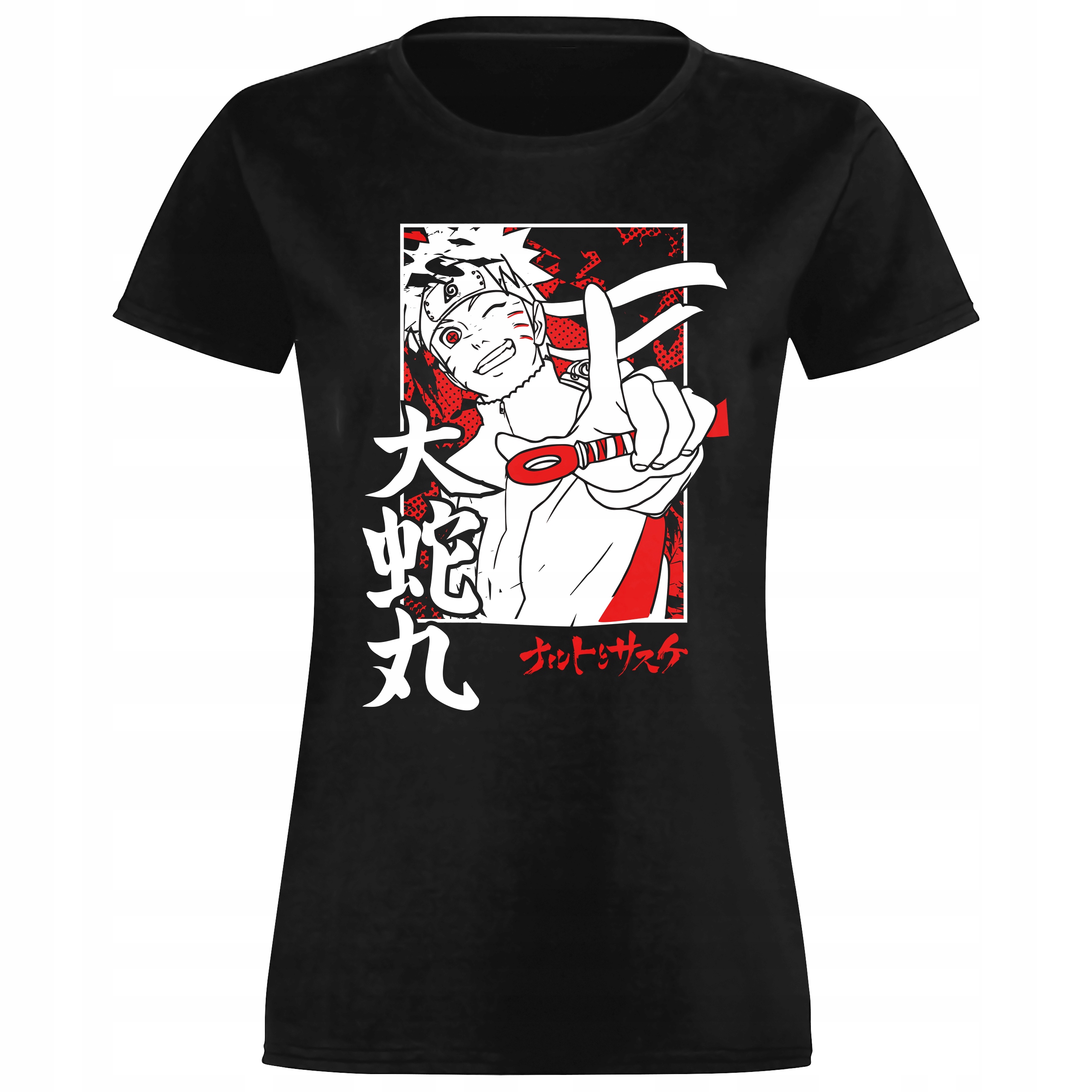 

Damska Koszulka Naruto Anime Shonen Manga M