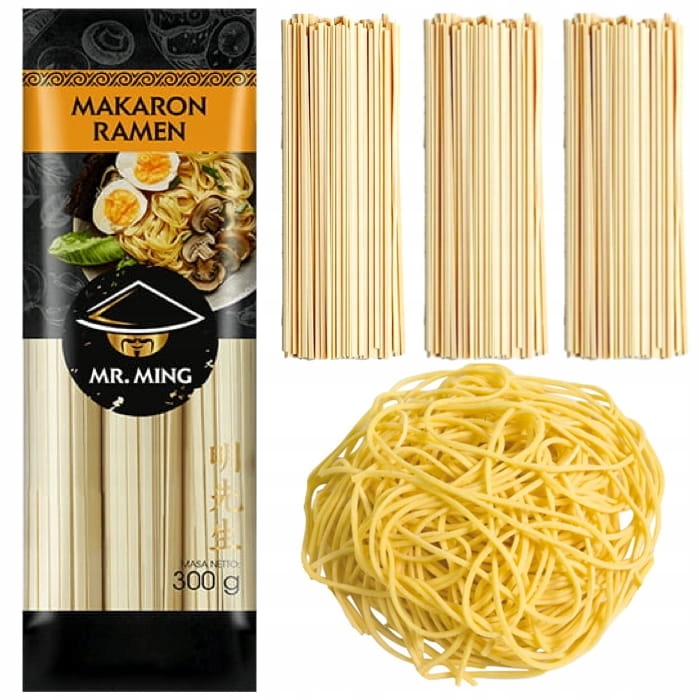 

Makaron Pszenny Azjatycki Ramen Porc 300g Mr. Ming
