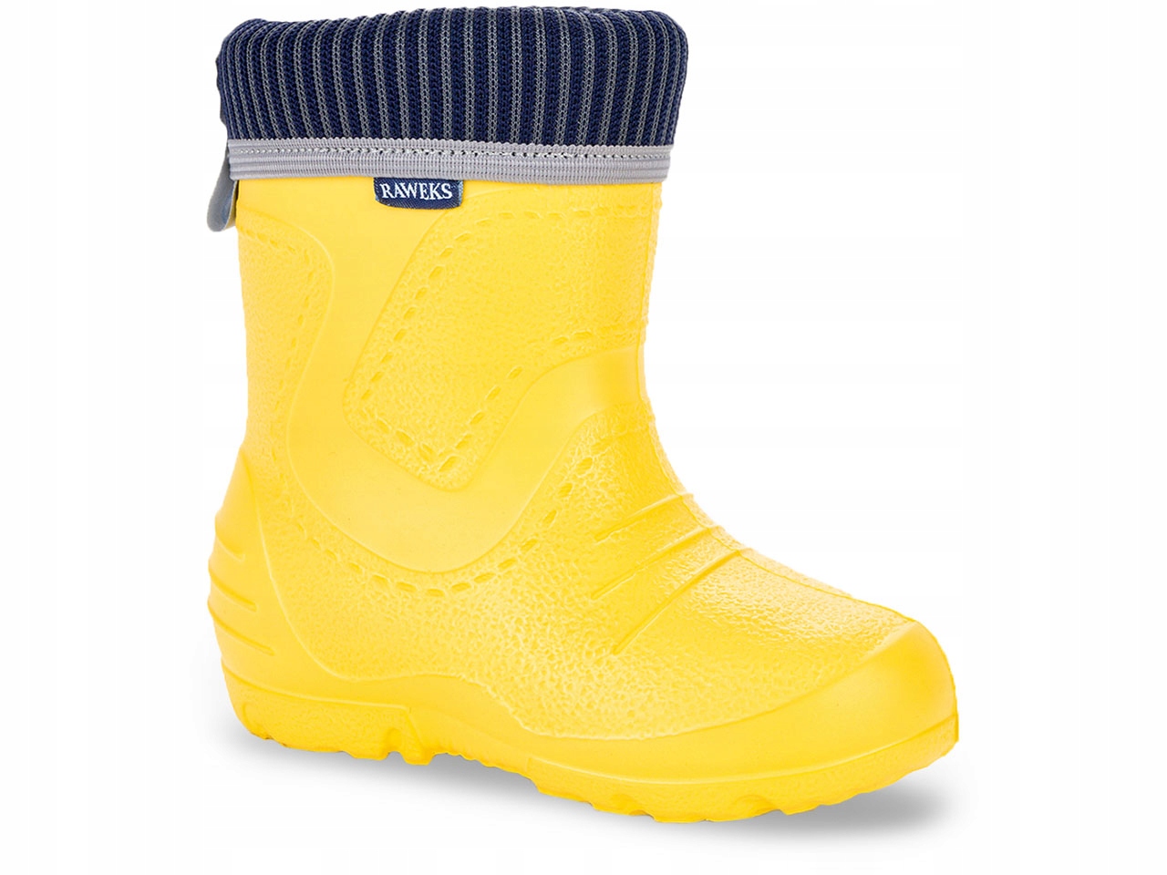 Kalosze dziecięce całoroczne Raweks żółte 34/35 Materiał pianka