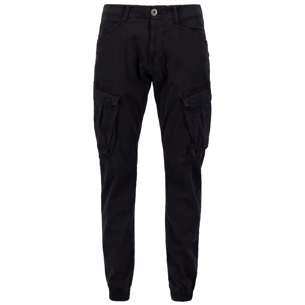 Taktické kapsáče bavlněné kalhoty Alpha Industries Spy Pant Black 30