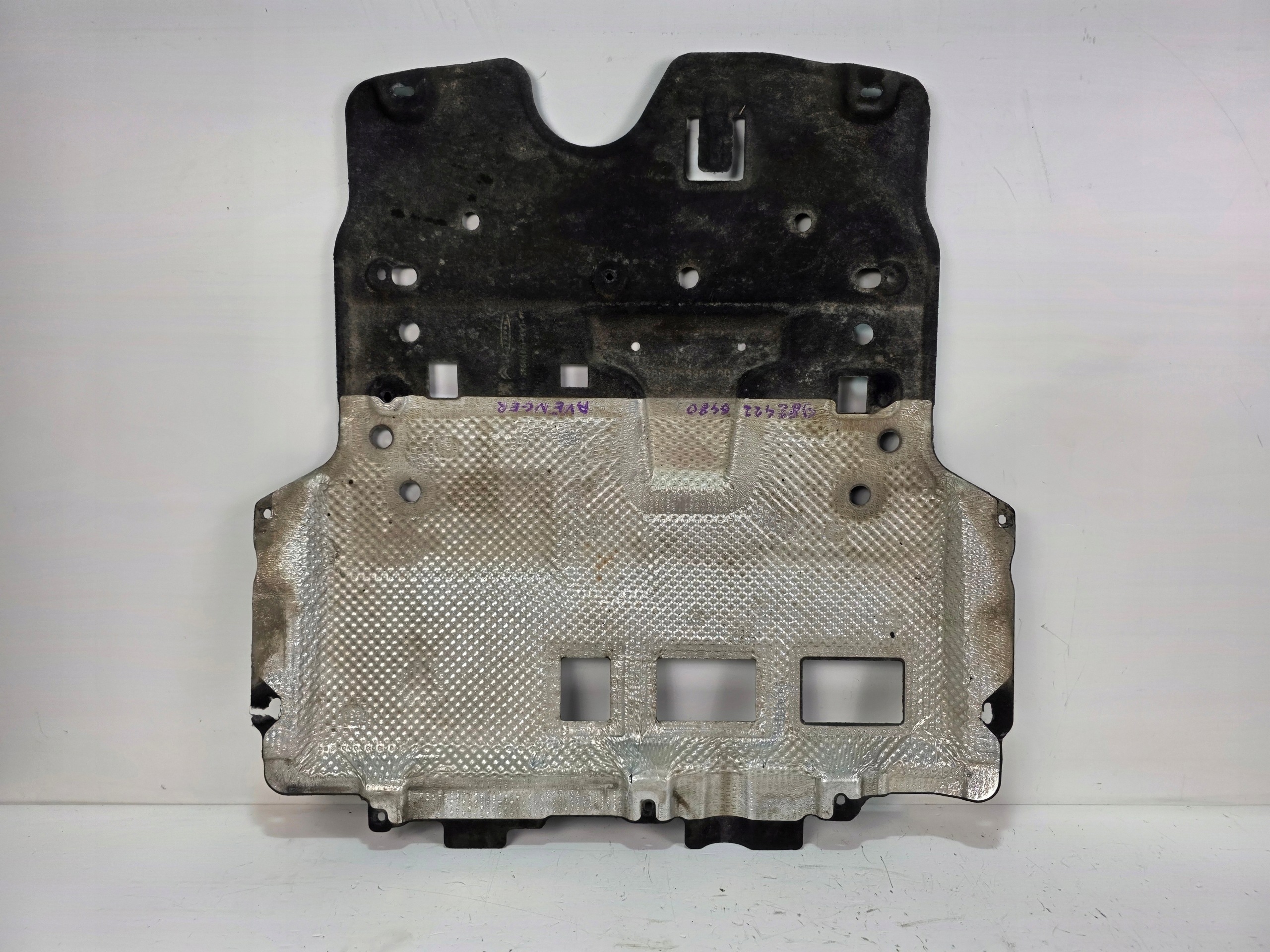 abdeckung Blende Abdeckung DES MOTORS LANCIA YPSILON JEEP AVENGER 9824226480