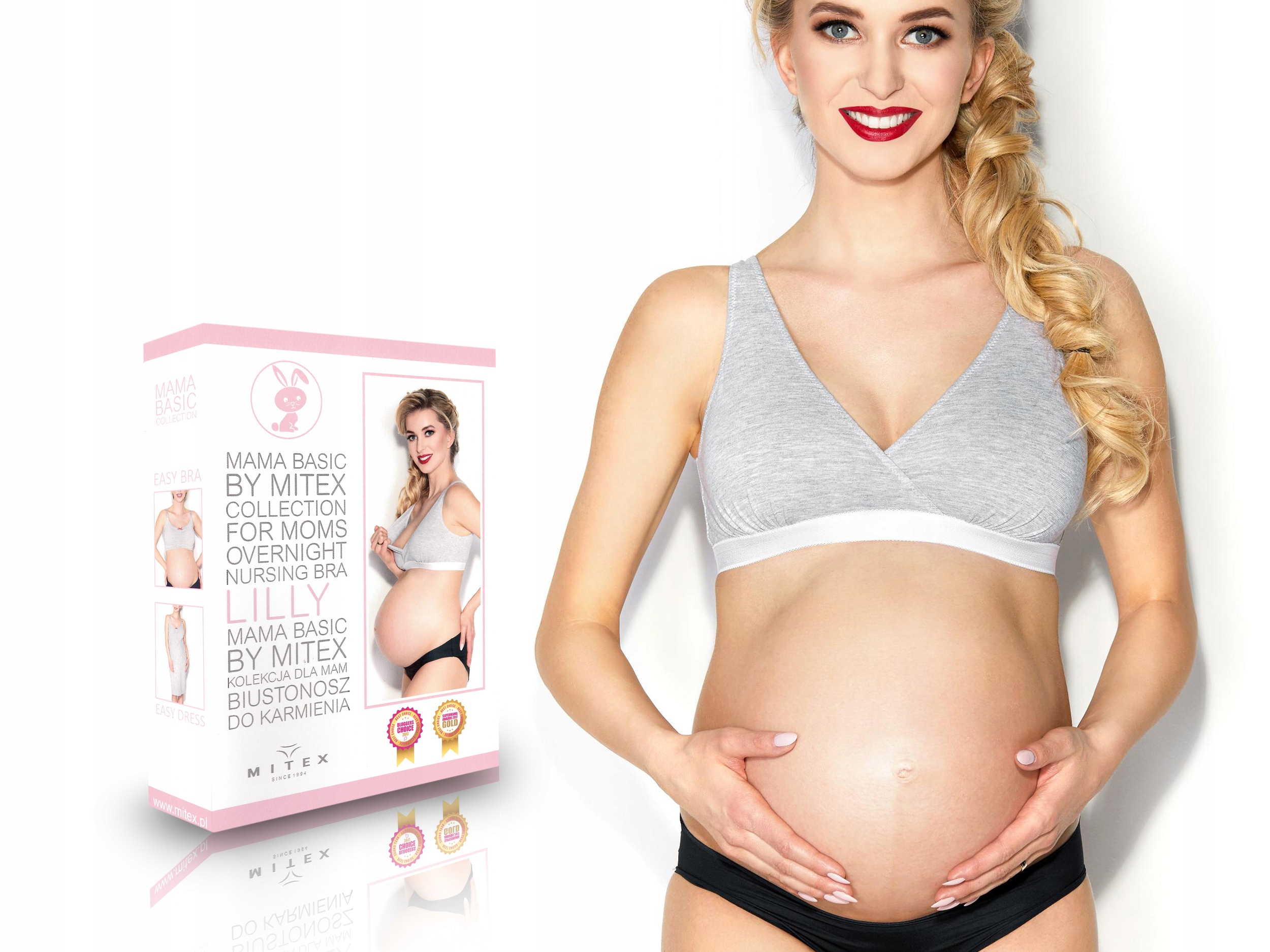 

Biustonosz Do Karmienia Mitex Lilly, Szary, M