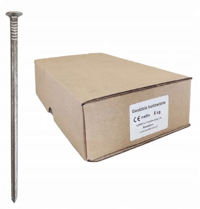

Gwoździe Budowlane uniwersalne 2,5x60 mm 5kg