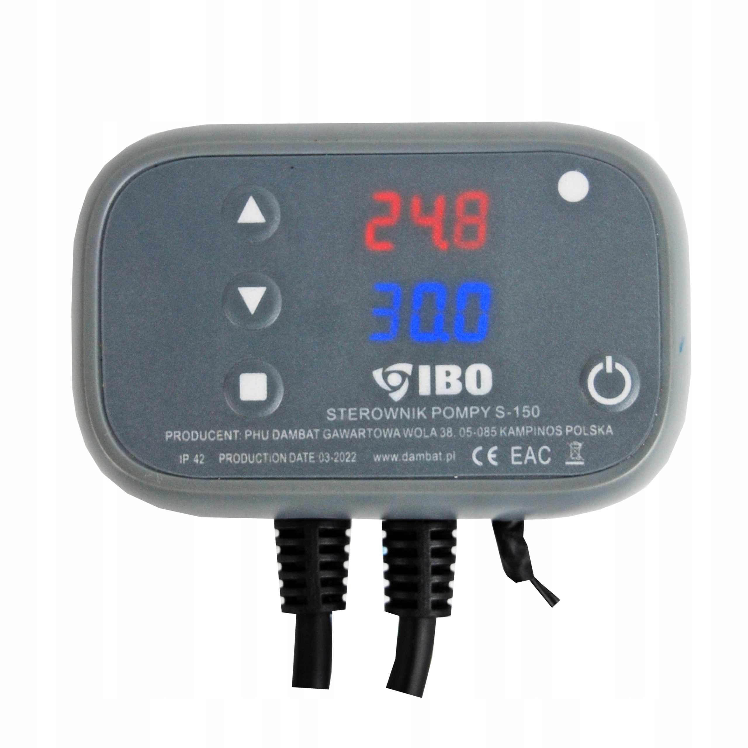 

Sterownik Ibo S-150 Regulator Do Pompy c.o. Pieca