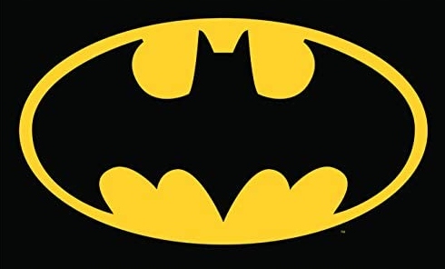 Poszewka 40x40 dekoracyjna MIĘKKI VELVET dla dziecka logo Batman czarny Marka Carbotex