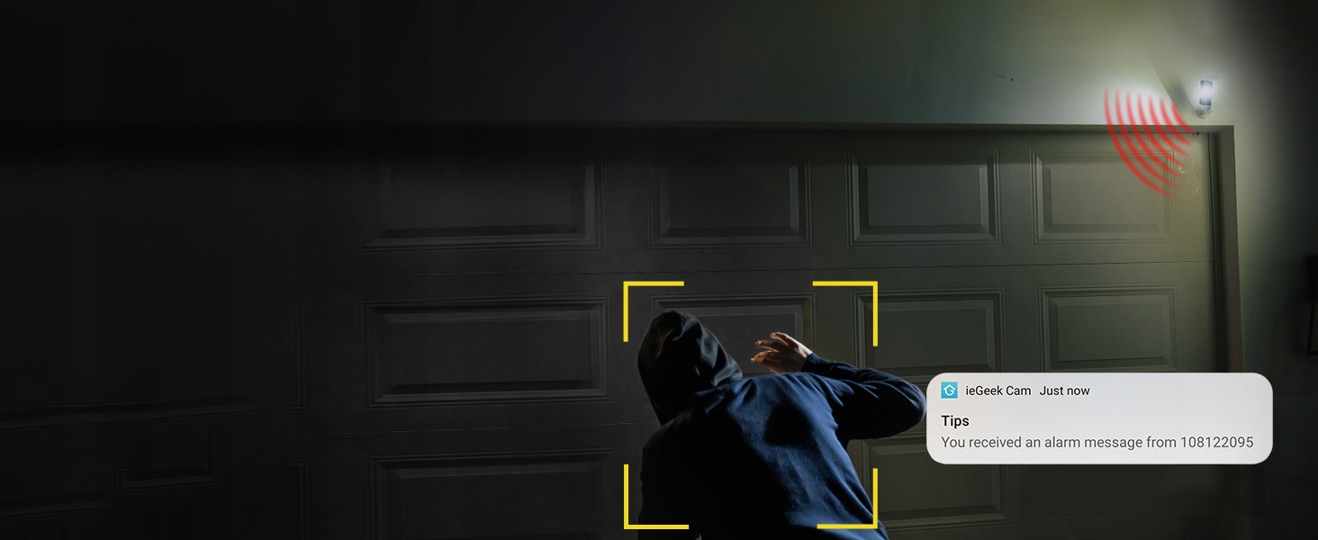 Kamera zewnętrzna BEZPRZEWODOWA IP 2K AUDIO 1296P Rozmiar przetwornika 1/4